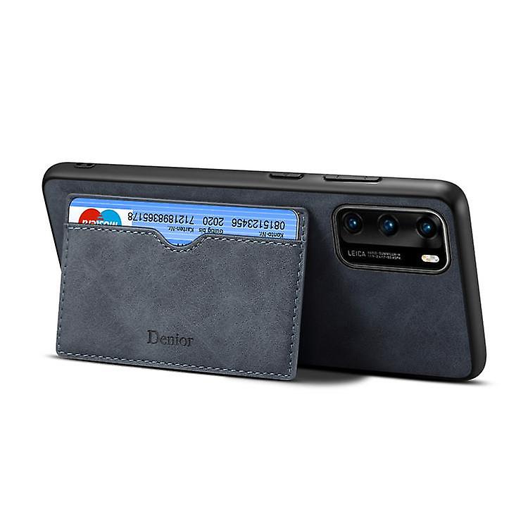 Wallet Leather Case Card Slot For Iphone11 6.1 Retro Gray No2110