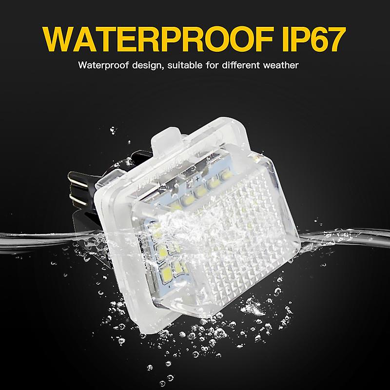 thumbnail image 2 of LED Number License Plate Light For Mercedes Benz W212 S212 2010-2011 E350 E550 - 6000K 2 of 3