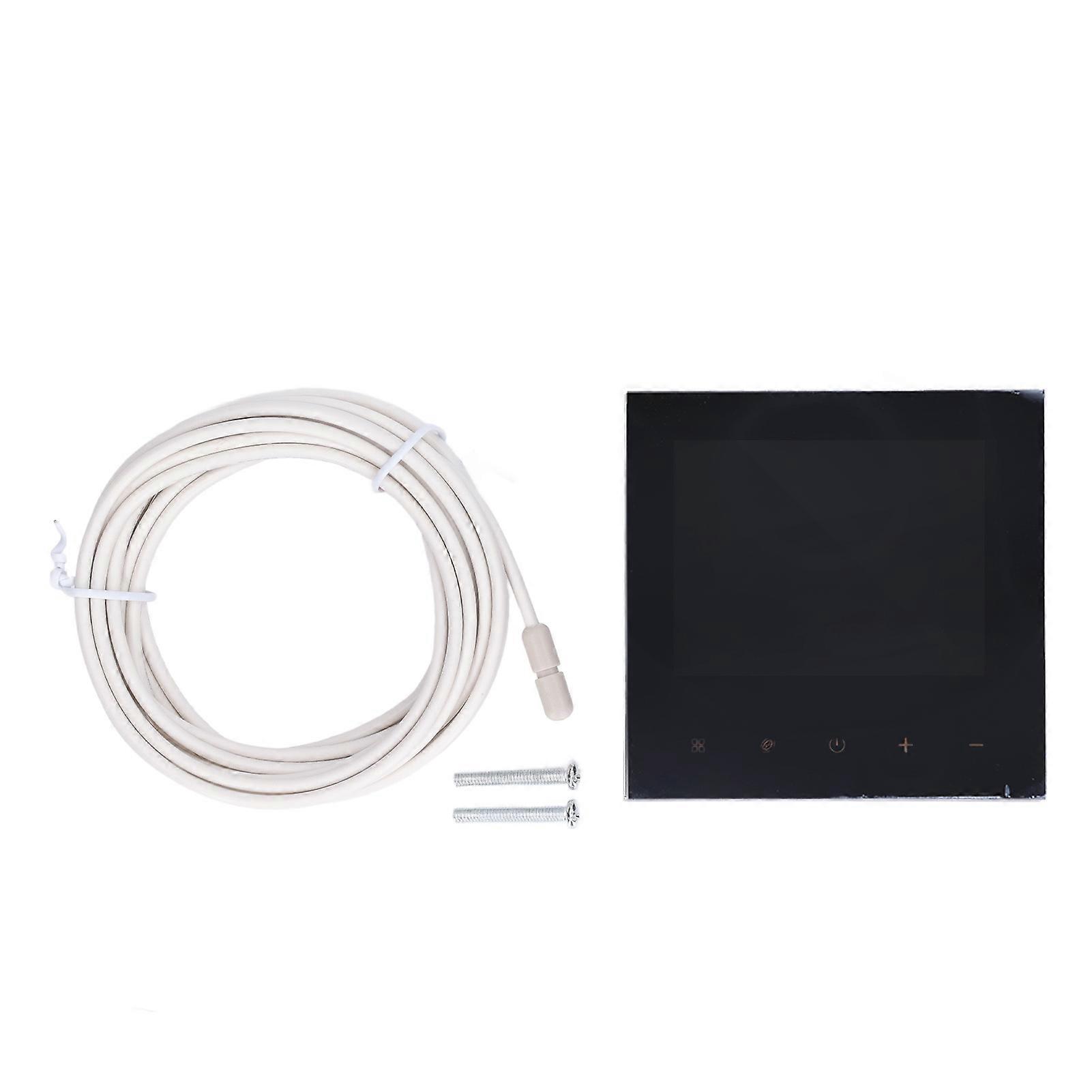 Thermostat Digital Temperature Controller Lcd Touch Screen Programmable Ac 230v For Home Wifi