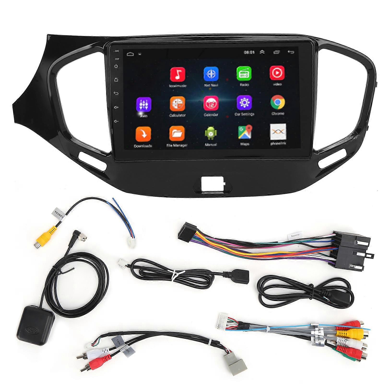Bluetooth Navigator GPS Multimedia Player 9in Screen for Android 10 Replacement for LADA Vesta 2015~20202+32G E2U612