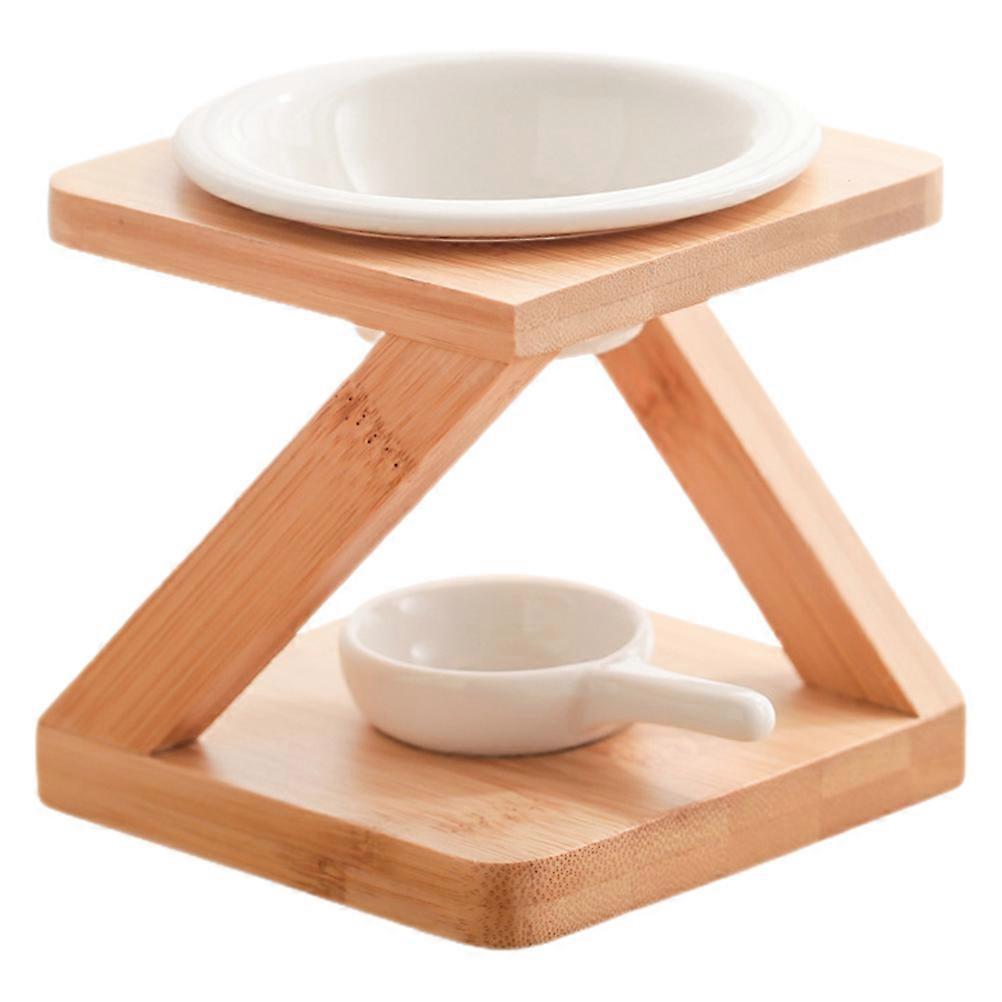 1 Set Ceramic Essential Oil Burner Diffuser Tealight Holder Aromatherapy Oil Warmer