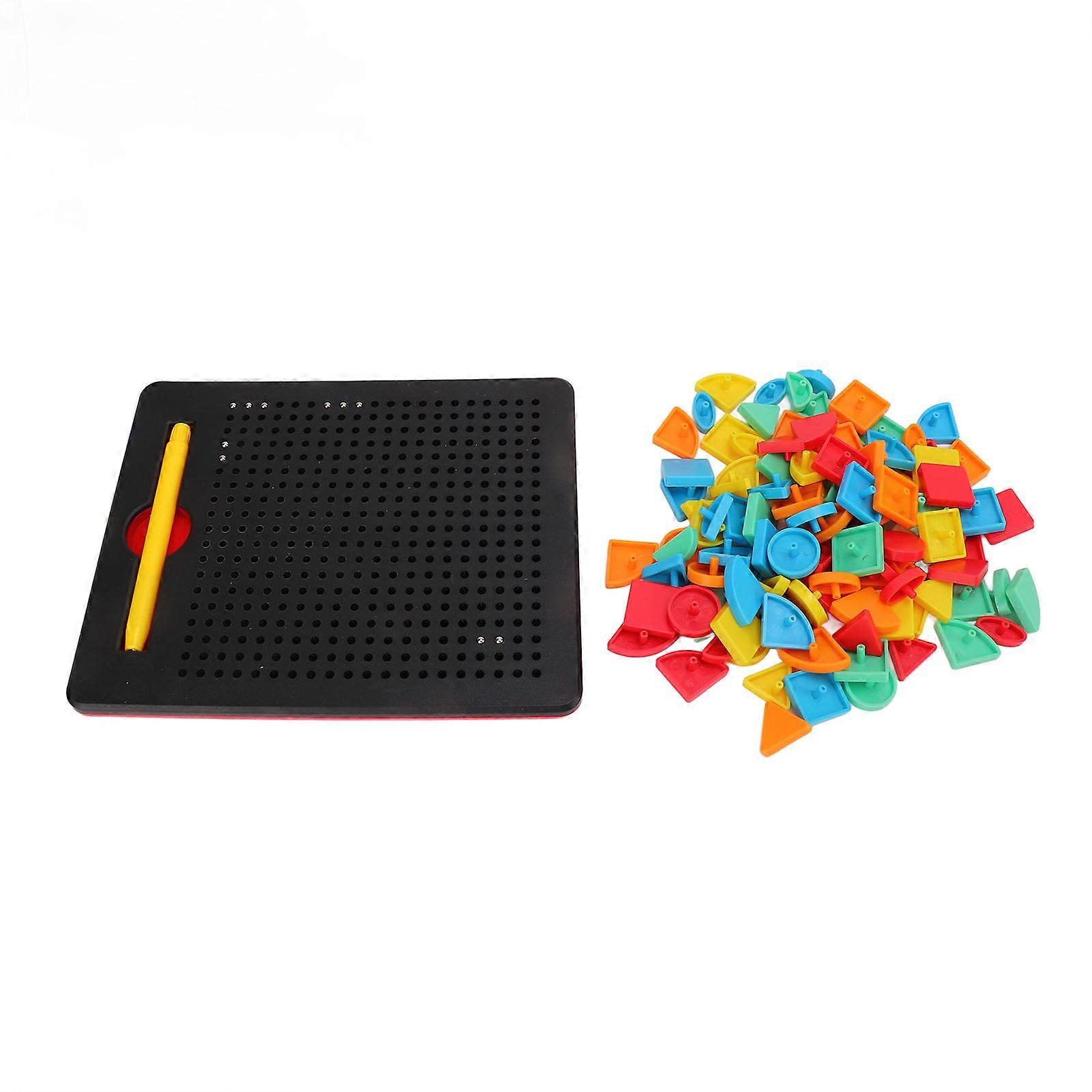 Magnetic Drawing Board for Kids with Stylus for Hand Eye Coordination and Color Cognition
