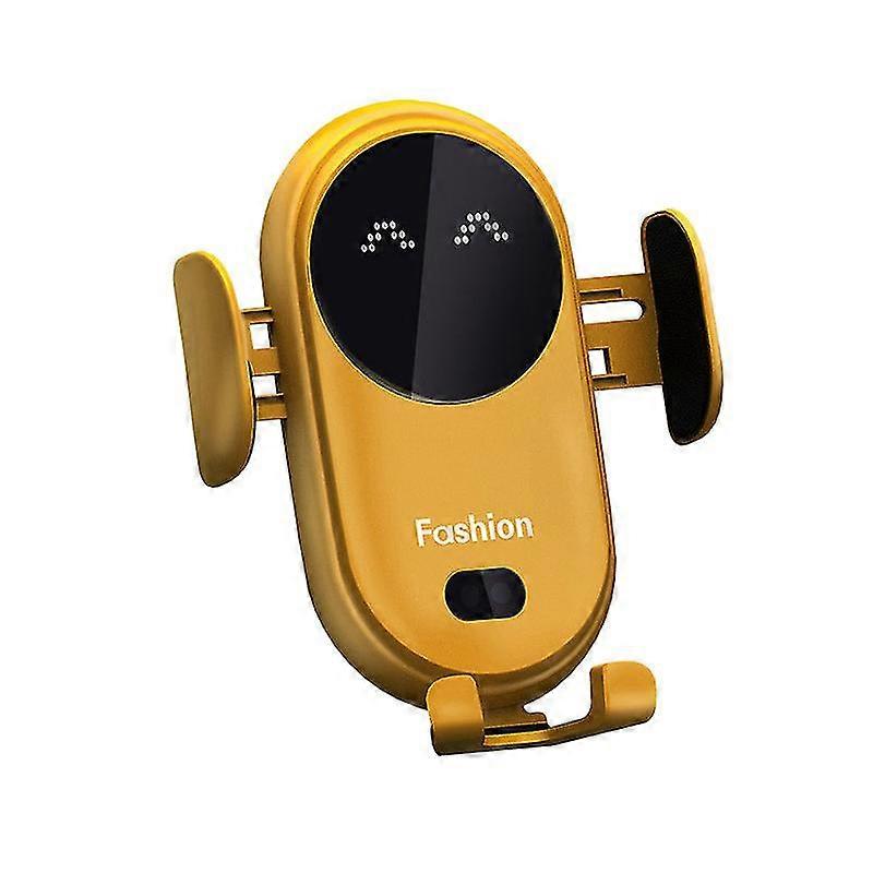 Smart bil trådløs oplader telefonholder Smart automatisk sensor biltelefonholder