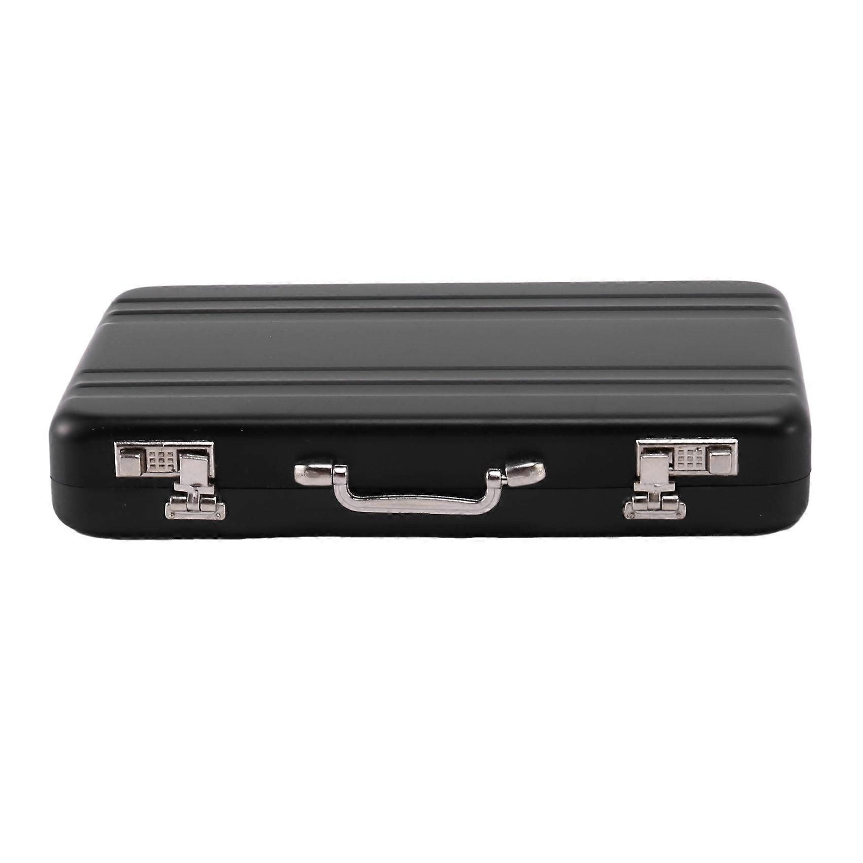 Business card case Mini carry case Card case Card password case Only used for card business cards, etc. Black