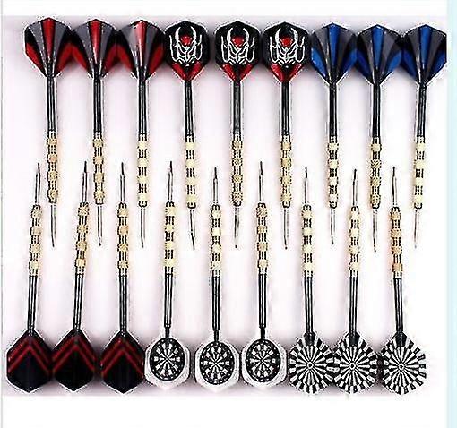 18pcs professional steel tip darts- with nice flights