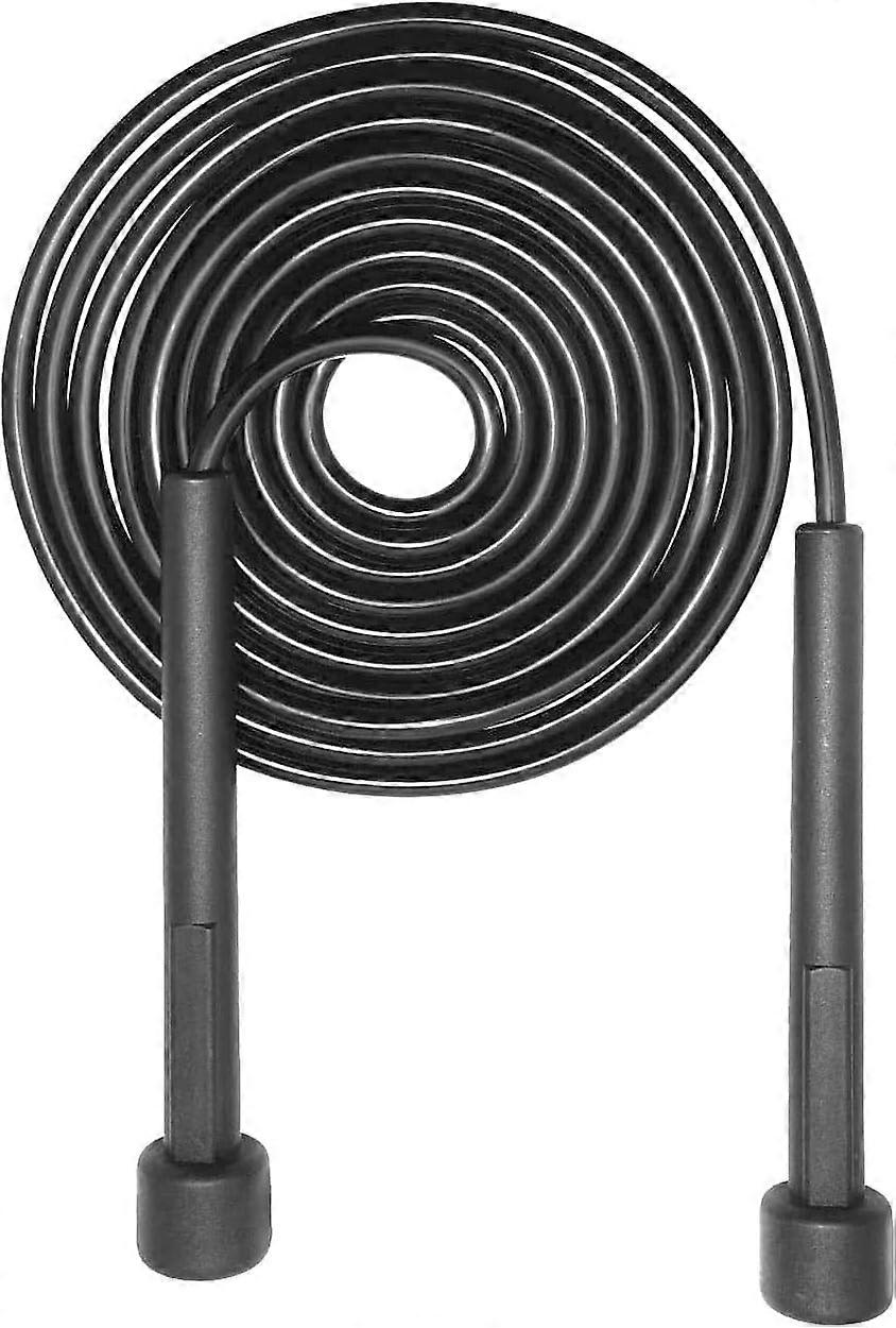 Speed jumping rope with non slip handle