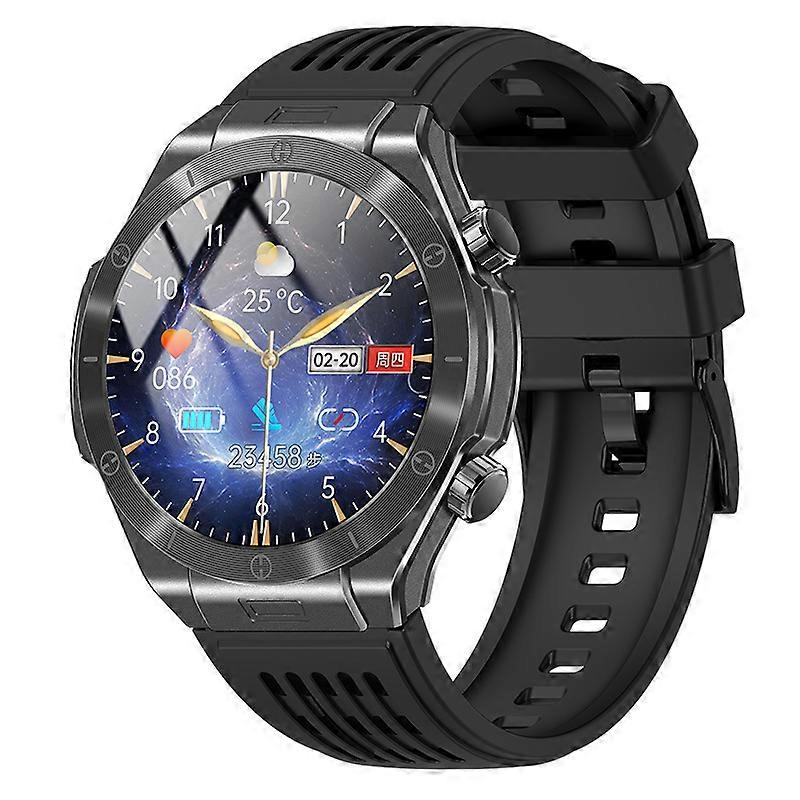 BH01 Smart Watch Sleep Aid Health Detection Heart Rate ECG Call SOS Key for Help