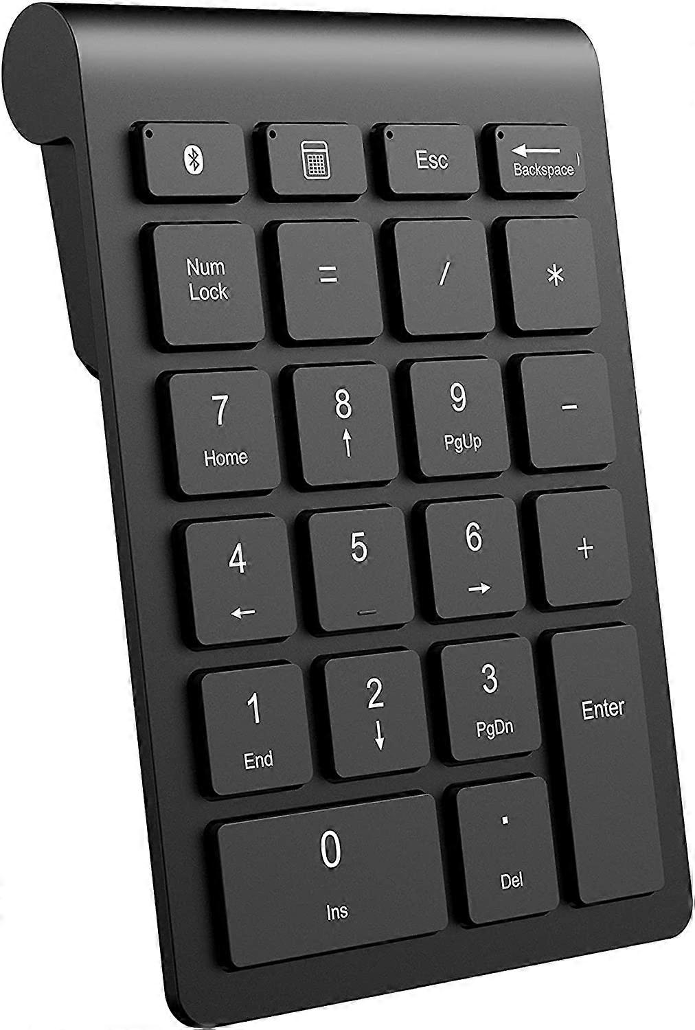 Wekity Bluetooth Number Pad,22-Keys Wireless Numeric Keypad