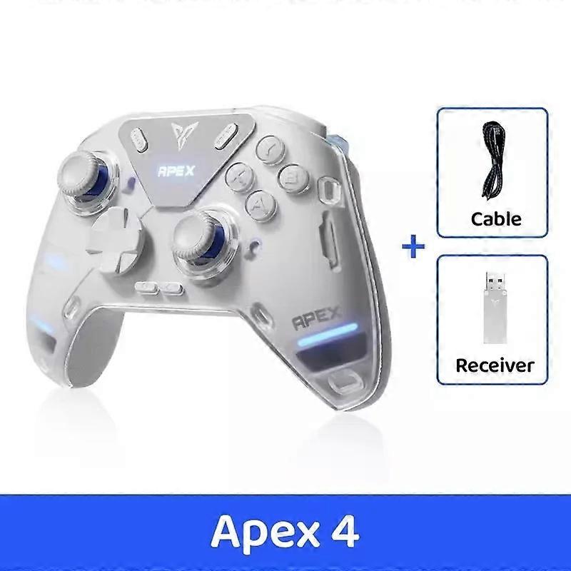 2024 New  APEX 4 Gaming Controller Wireless Elite Force Feedback Trigger Smart Handle Support PC/Switch/Mobile/TV Gamepad