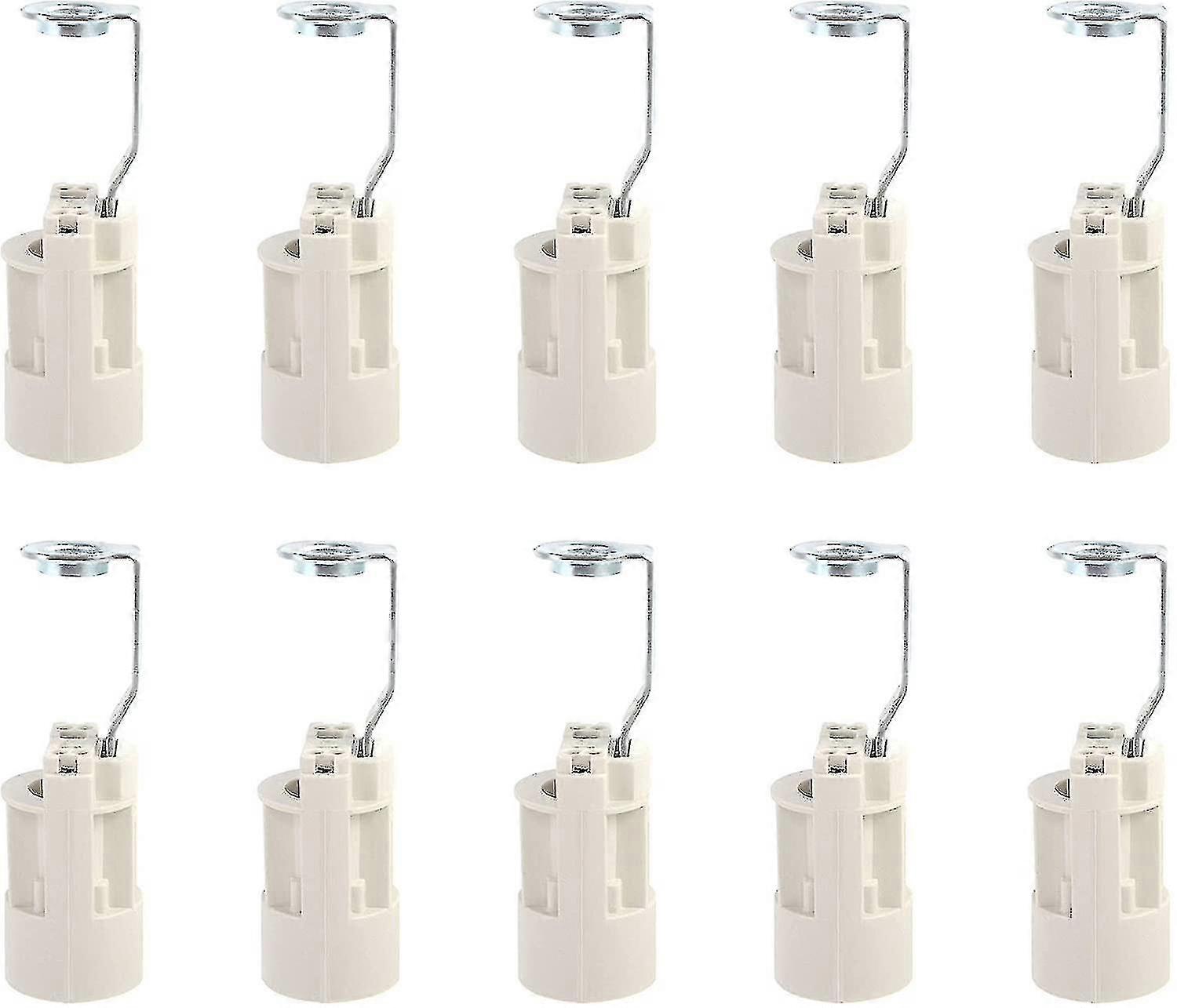 10PCS E14 Bulb Base Adjustable E14 Lamp Sockets Converter E14 Sockets Candle Lamp Holder