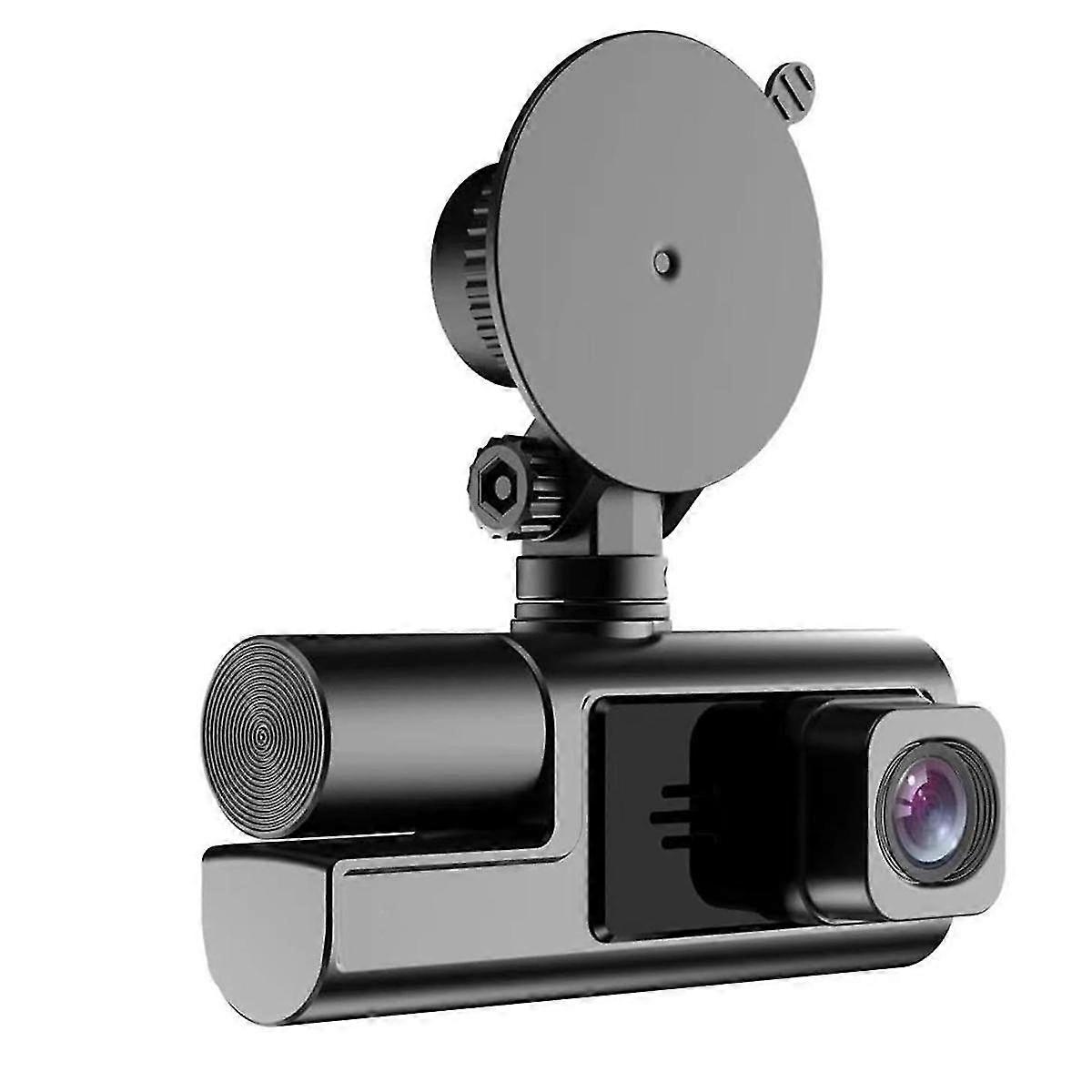 Car Dash Cam Full HD Front & Inside Car Driving Recorder Dash Camera with 140 Wide Angle, G-Sensor,Loop Recording