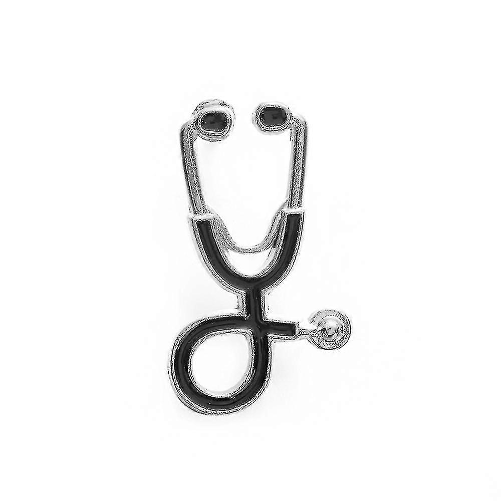 Cartoon Fashion Cute Men Women Medical Jewelry Stethoscope Brooches