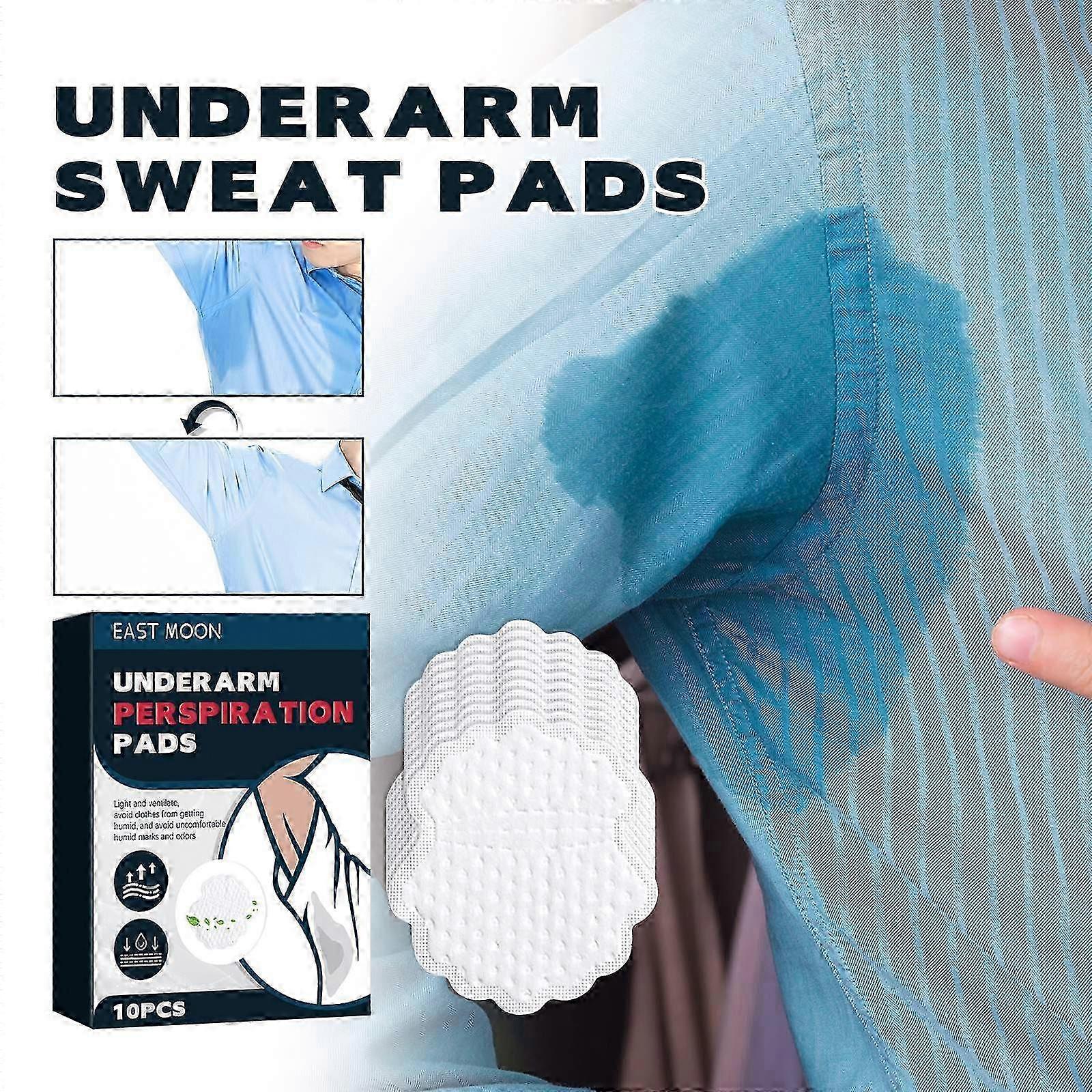 Underarm Pads, 10 Armpit Sweat Pads, Underarm Pads, Keep Underarms Dry
