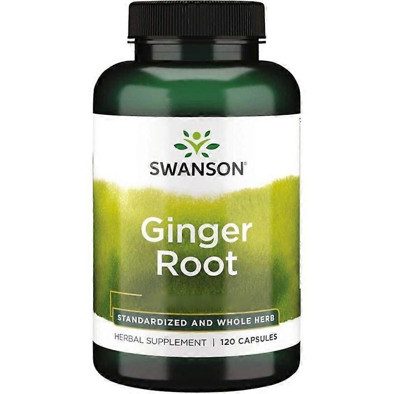 Swanson Ginger Root Capsules 120