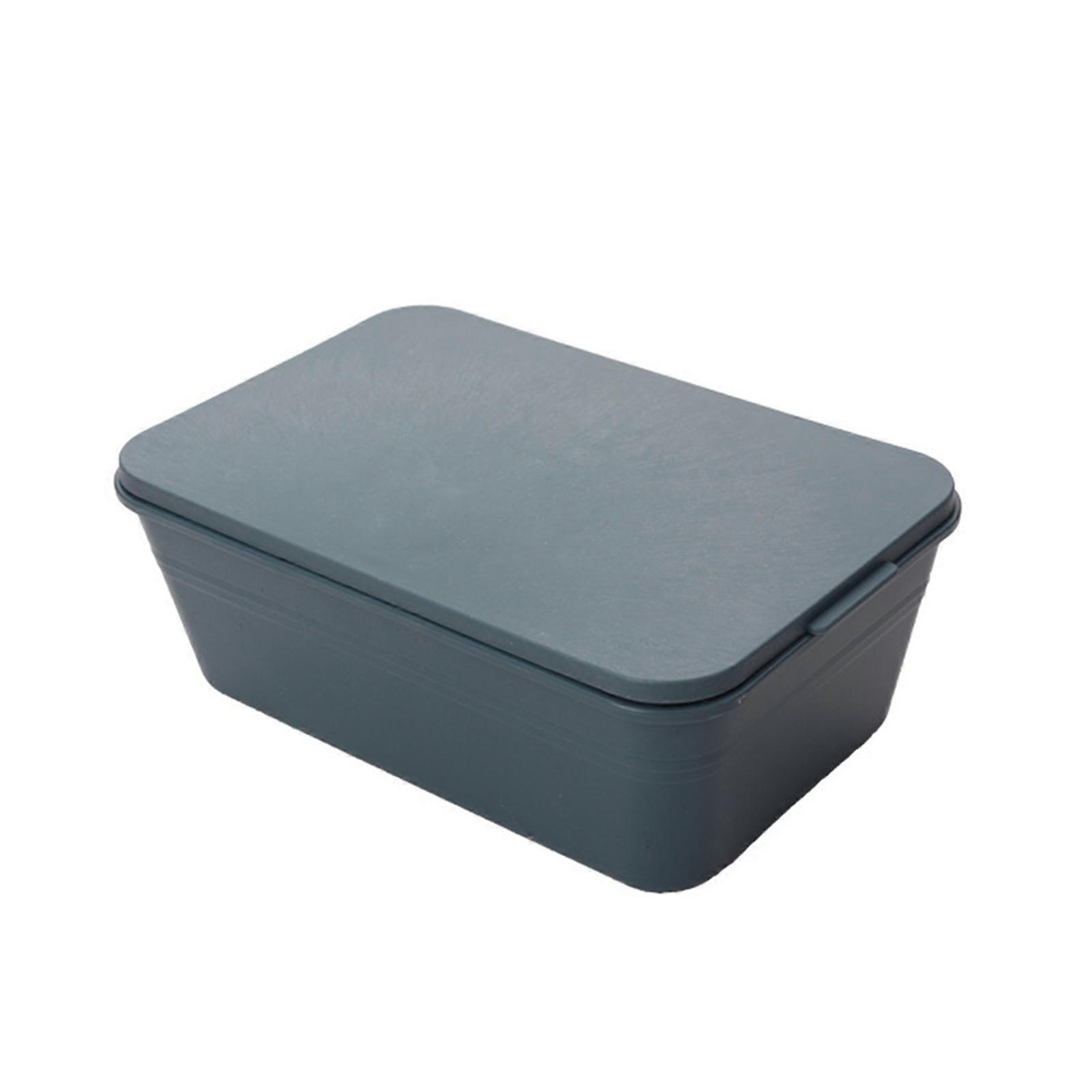 Lunch Box with Lid Easy to Clean Large Capacity Office Worker Portable Bento Case Food Container Daily Use KAESI
