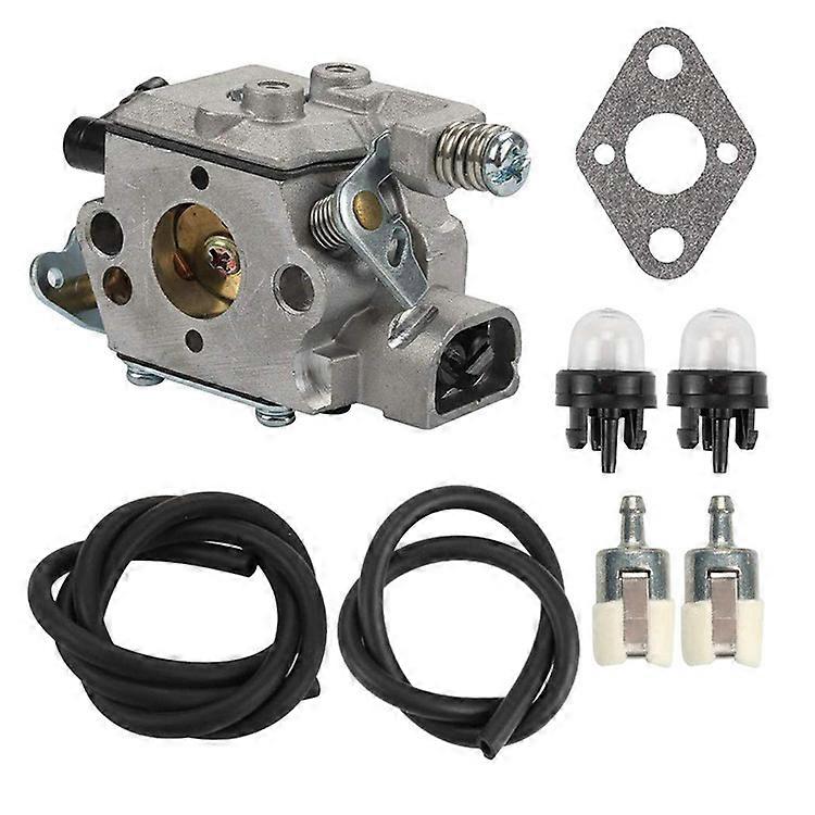 13031039132 Carburetor with air for Echo CS-300 CS-301 CS-305 CS-340 CS-341 CS-345 CS-346 Walbro WT-589-1 WT-402 CS3000 CS3400 CS3450 Replacement 9007