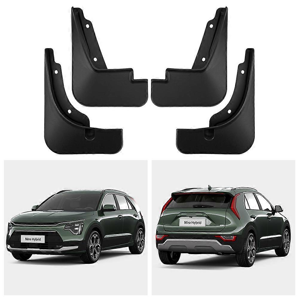 Excellent Mudflaps Fender for Kia Niro HEV 2023-2024,Mud Flaps, Splash Guards, Front and Rear Wheels Fender,Accessorie