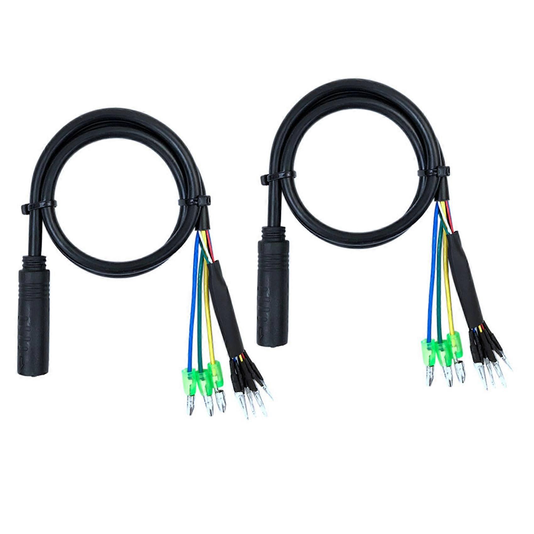 2X Motor Convert Extension Cable 9 Pin Conversion Line Waterproof Connector E-Bike Motor Extend Cab