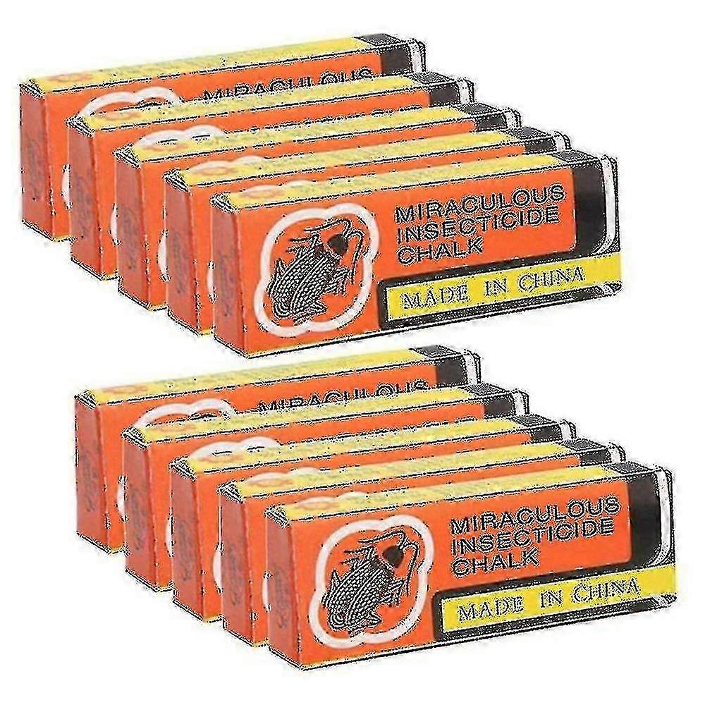 Cockroach Repellers Magic Dust Free Chalk For Cockroachs Ants 5/10 Boxes