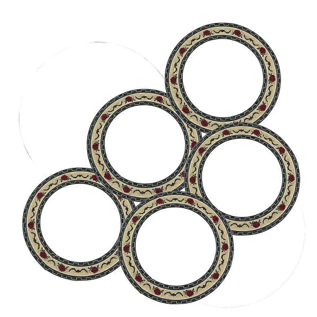 5pcs Rose Pattern Rosette for Classic Acoustic Guitar