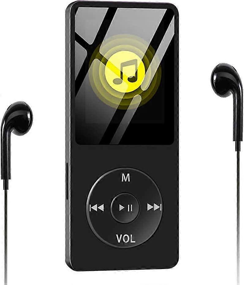 Wuhing-SJ-Mp3 Player, 8Gb Mp3 Player Sport Mp4 Player Music Player With Headphone Speaker Fm Radio E-Book Video Voice Recorder Supports Up To 64Gb