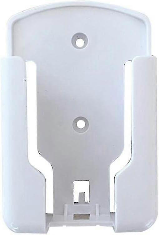 Remote Holder Wall Mount Media Controller Organizer White Plastic Storage Box c