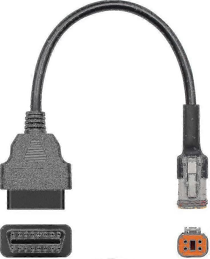 4-Pin To OBD2 Diagnostic Adapter Cable For Harley Davidson Motorcycles - 16Pin Scanner