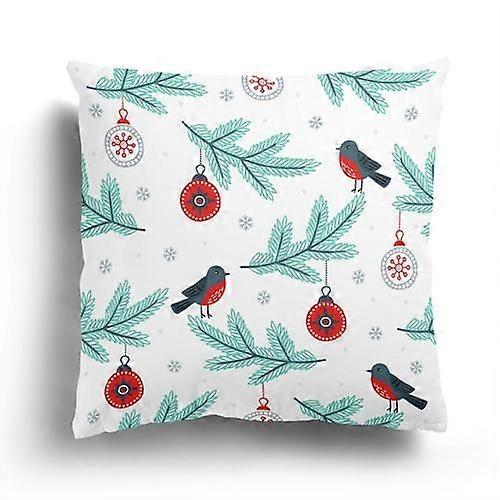 Sofa Cushion Pillowcase Small Fresh Flower Series Pillow Pattern Square Living Room Pillow Design 76