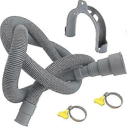 خرطوم غسالة 3 م ، طقم خرطوم تصريف استبدال خرطوم الصرف مع واجهات تشذيب 20 مم 24 مم 30 مم 38 مم - ACGIV