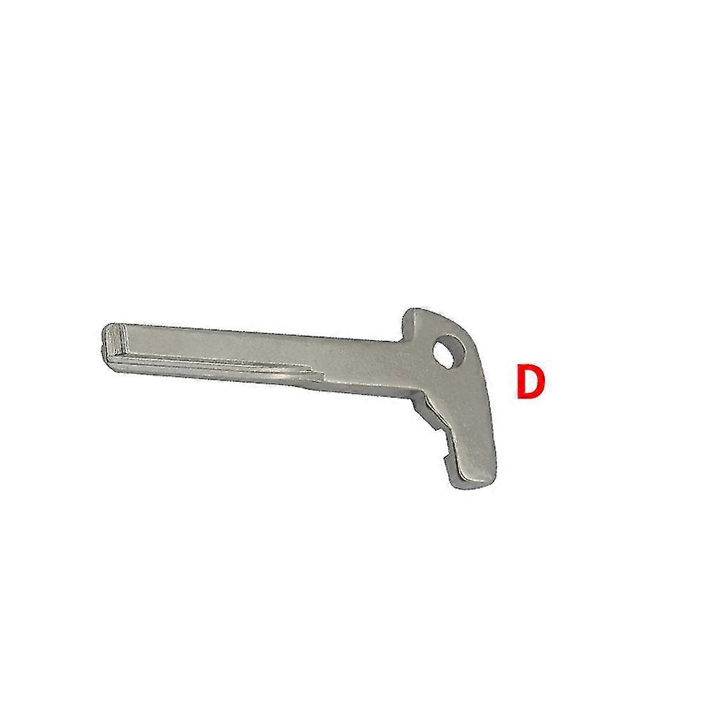 Replacement Smart Car Key Blade For Mercedez Benz Bga Chrome  C E Class Insert Uncut Blank Blade High Quality