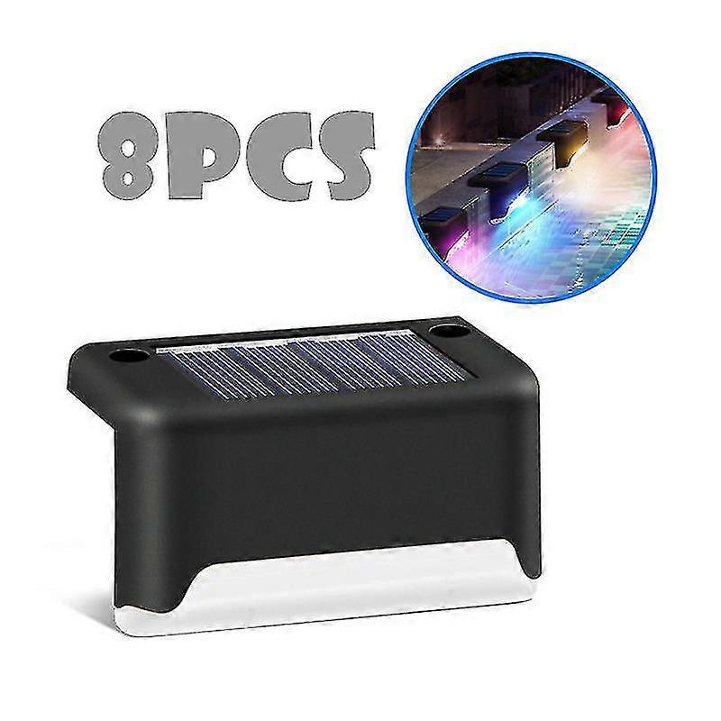 4 πακέτο ηλιακά φώτα πλευρικής πισίνας Lightscolor που αλλάζουν αδιάβροχα ανάβουν επάνω στα νυχτερινά φω'τα αξεσουάρ πισίνας για την αυλή, σκάλες (xiatian) [PB]