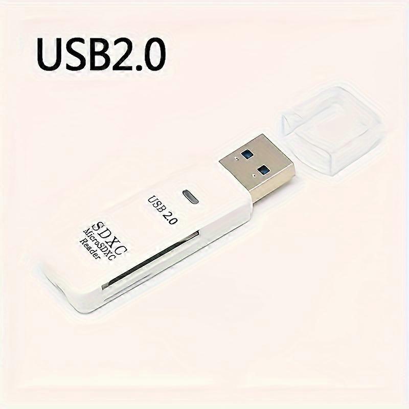 USB2.0 USB3.0 High-speed Multifunctional 2-in-1 SD TF Card Reader