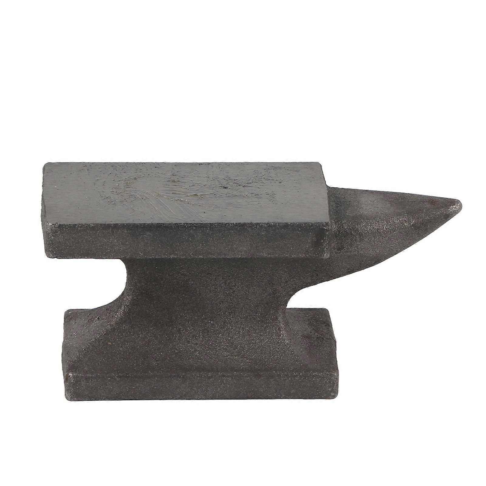 Anvil Cast Iron Horn Bench with Large Face for Riveting Smithing