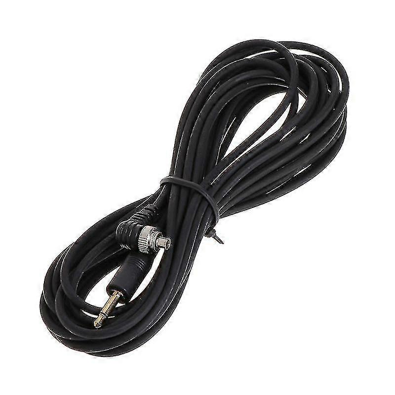 3.5mm Plug To Male Flash Pc Sync Cord Cable Light Trigger For Studio Photography