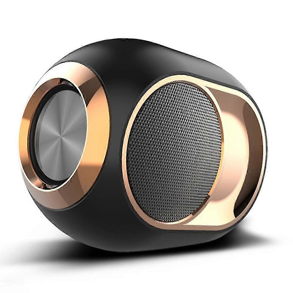 Wireless Speaker Stereo Bluetooth Speaker Player, Golden Egg Wireless Bluetooth Speaker Super Strong Subwoofer Portable