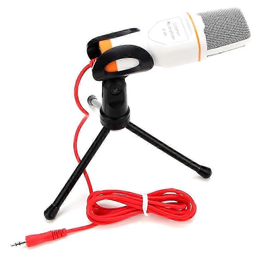 Computer Microphone -666 Handheld Microphone Sound Studio Microphone Mic for Computer Chat PC Lapto