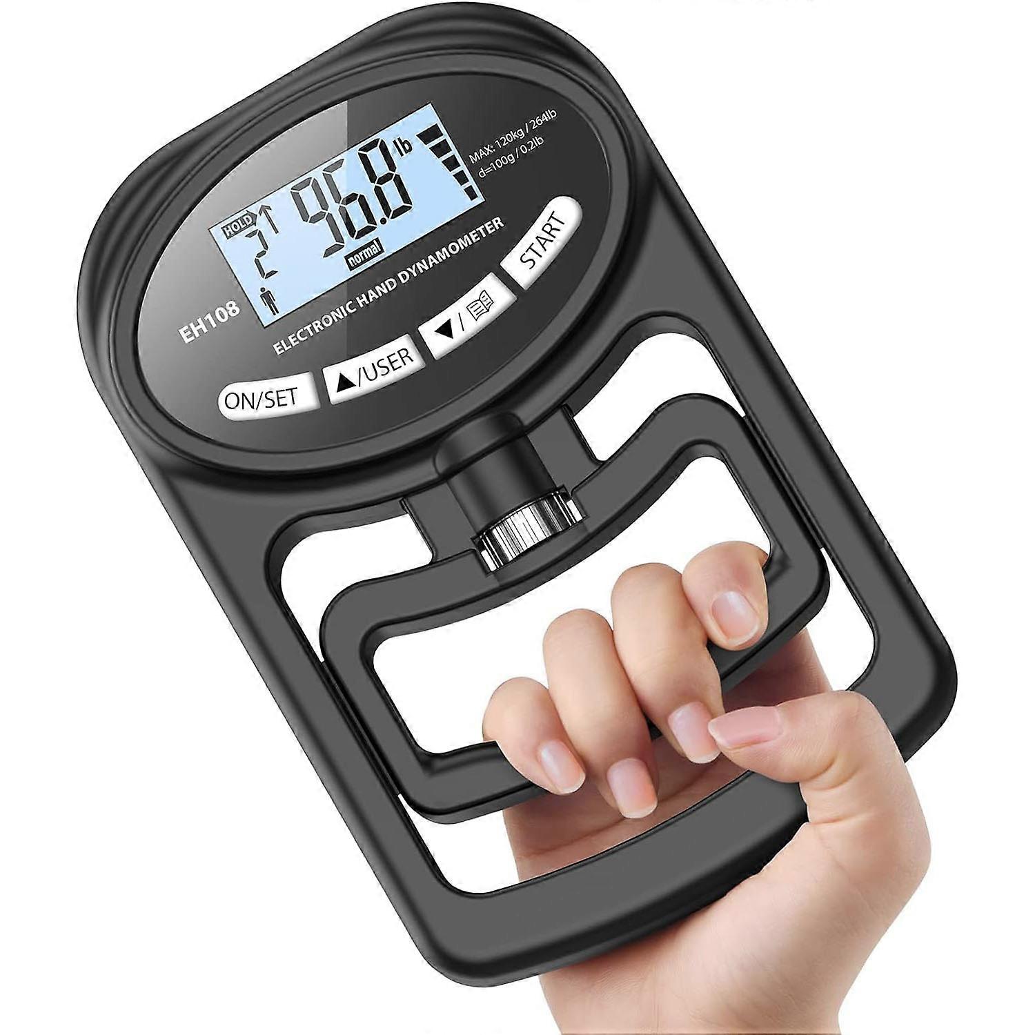 Hand Dynamometer Grip Strength Trainer Electronic Hand Grip Strength Tester