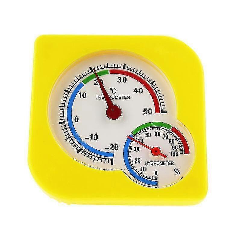 Hangable And Seatable Baby Hygrometer Thermometer Indoor Home Temperature Hygrometer, Random Color J