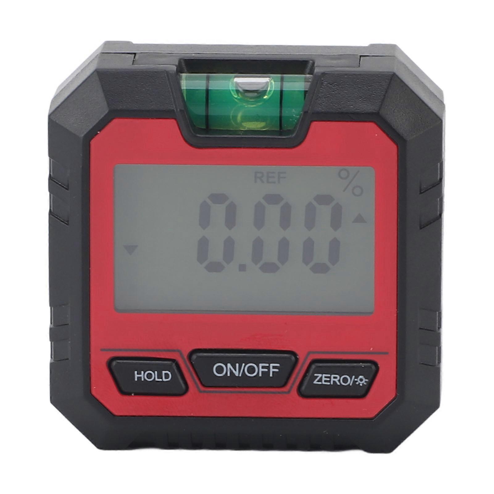 Digital Angle Finder with Backlight Accurate Measurement Portable Durable Construction for Engineering Decoration