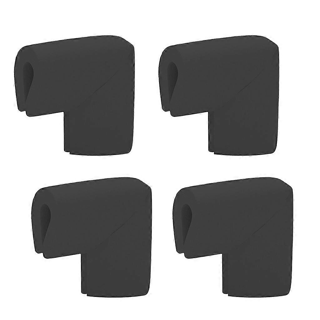  4 Pcs Soft Rubber Corner Guards Anti-collision Edge Protectors U-shaped Furniture Corner Guards for Child Safety
