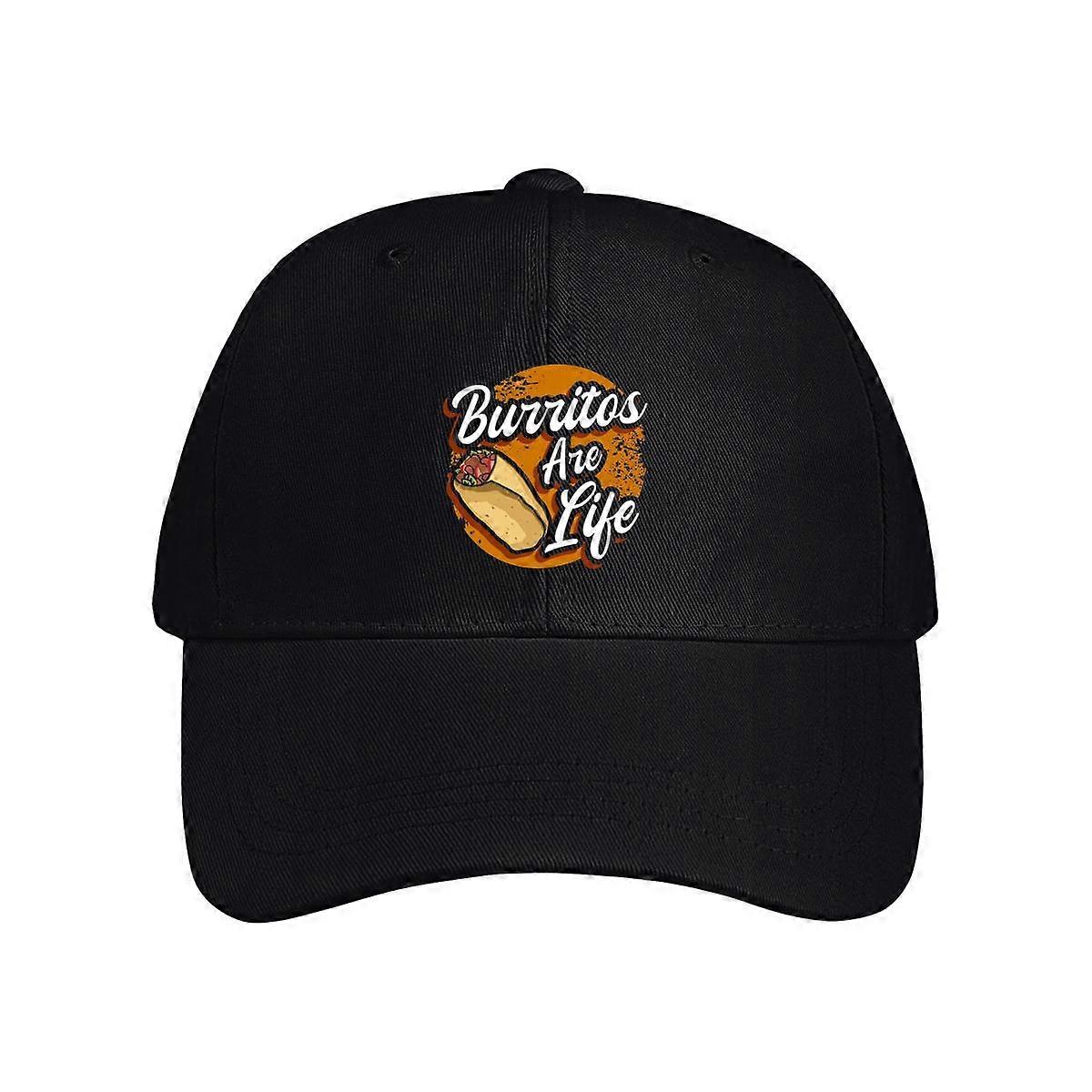 Burritos Are Life Baseball Cap