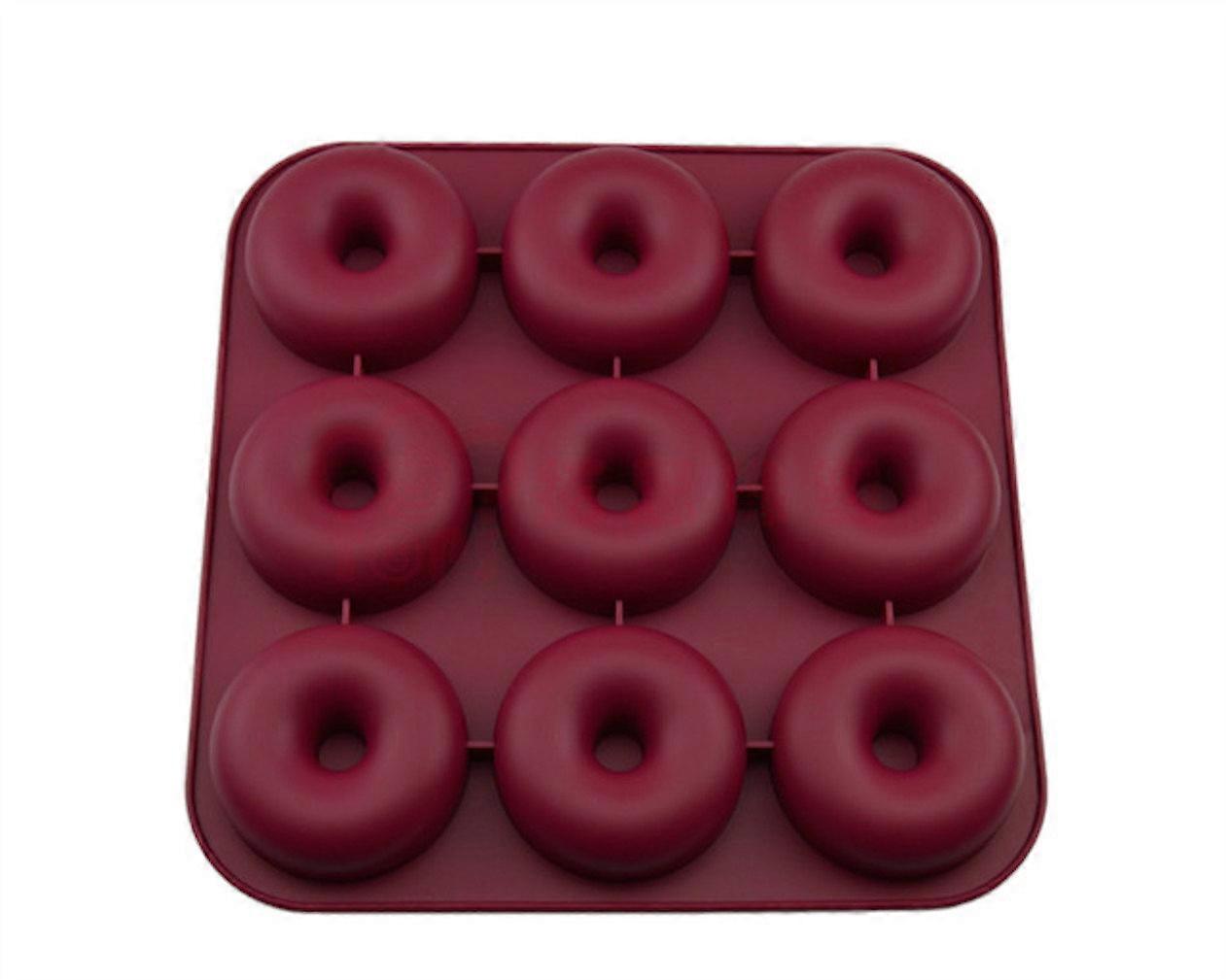 Kitchen Baking Cake Tools round Donut Cake Mold Silicone Handmade Soap Mold