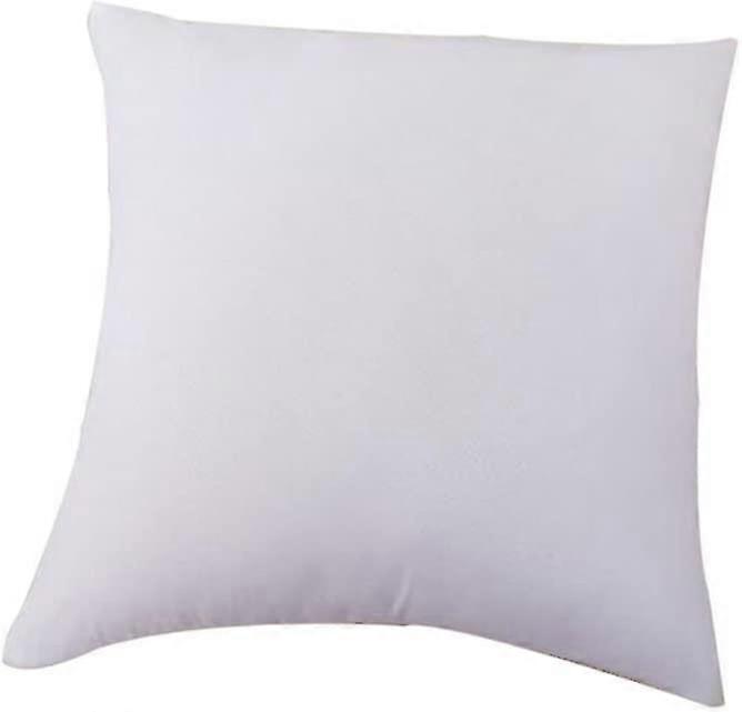 45*45cm Sofa Pillow Pp Cotton Cushion Pillow Core Indoor Square Cushion Pillow Core Sleeping Pillow Core (white)