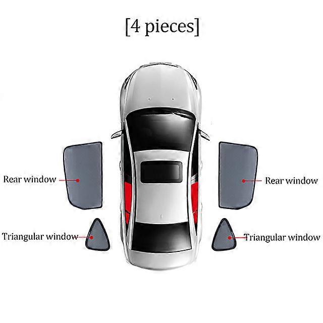 For Nissan X-TRAIL T31 2007-2014 XTRAIL Front Windshield Car Sunshade Shield Rear Side Vehicle Window Parts Window Sun Shade Visor Magnetic Curtain
