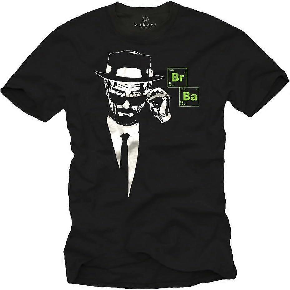 Camiseta Negra Hombre - BR Ba
