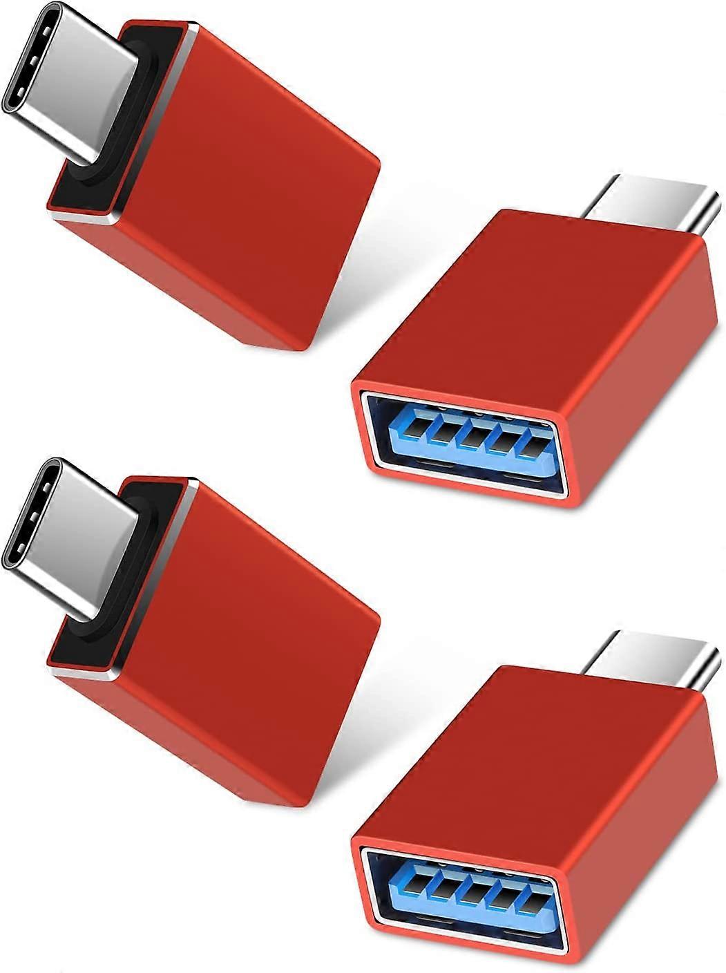 4Pack USB C to USB Adapters