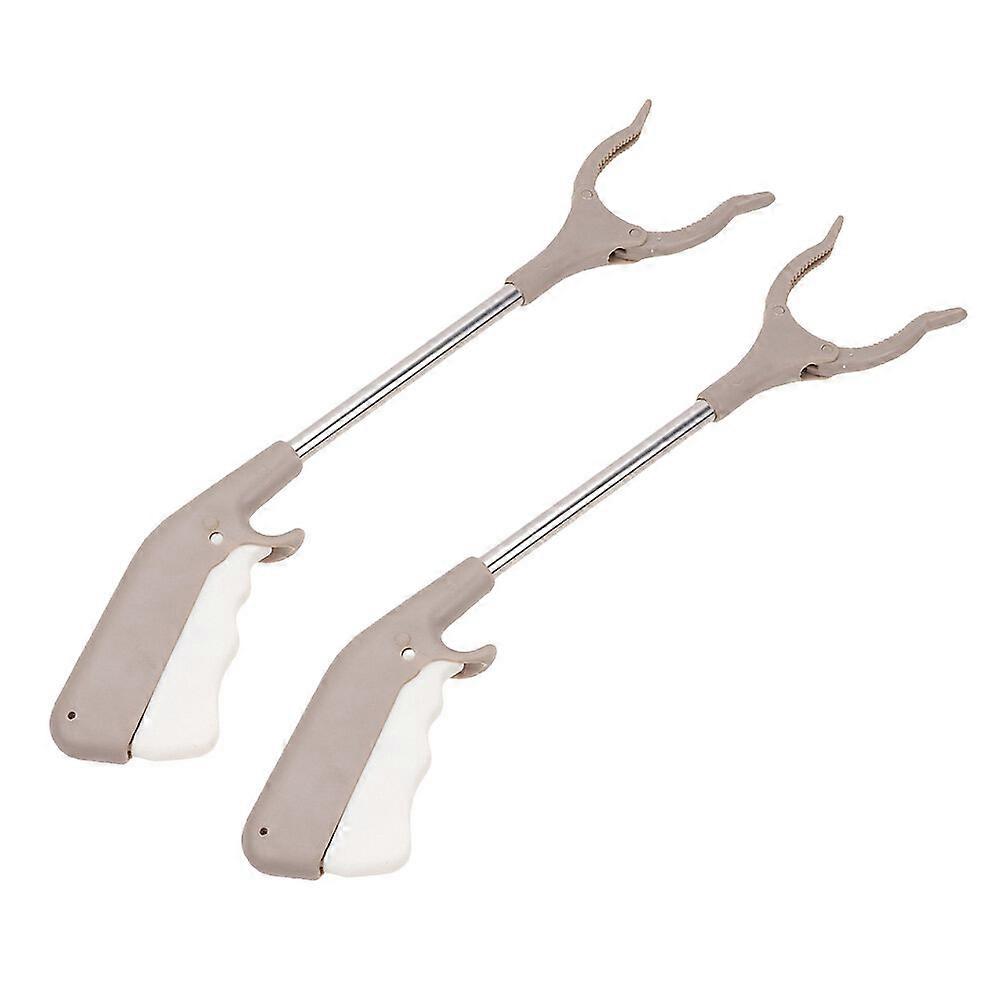2pcs Multi-Purpose Easy Reaching Grabber Tool Trash Garbage Pick Up Reacher