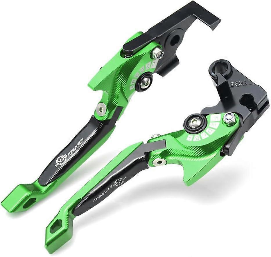 دراجة نارية قابلة للطي قابلة للطي قابلة للتمديد قابض الفرامل أذرع لكاواساكي ZX7R / ZX7RR 1989-2003 ZX9 ZX9R 1994-2003 (ZX7R / ZX7RR 1989-2003 ، الذهبي)