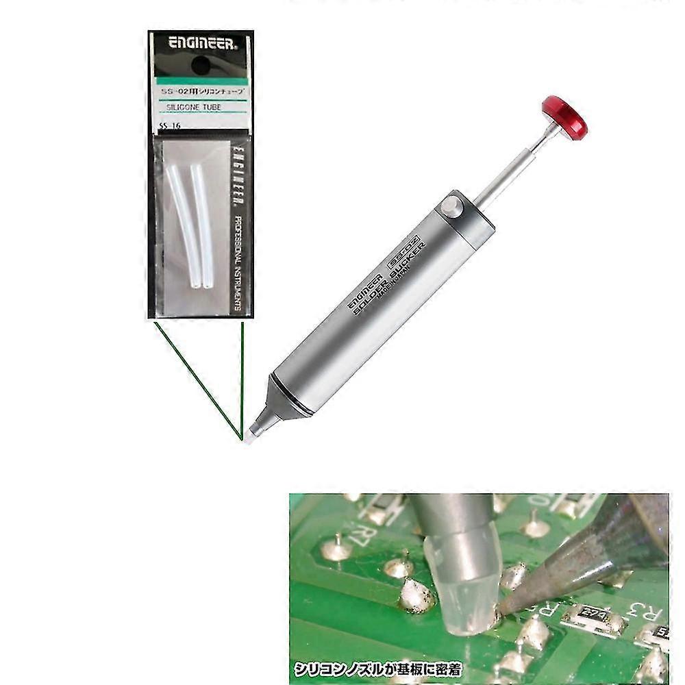 Welding Tools 50mm Sucker Tube For Engineer Ss-02 Solder Sucker Manual Desoldering Pump Smt Ic Pickup Remover Tool Tw