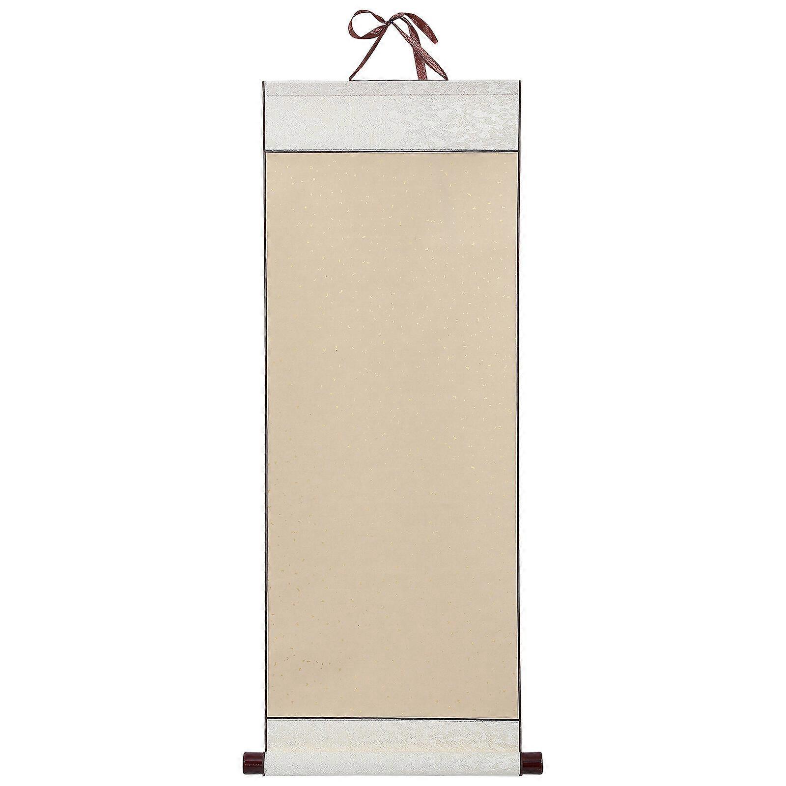 1Pc Blank Mounting Hanging Scroll Chinese Paper Art Wall Scroll for Calligraphy